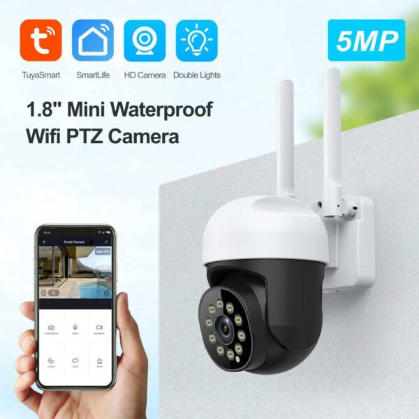 Caméra de Surveillance WiFi 5MP